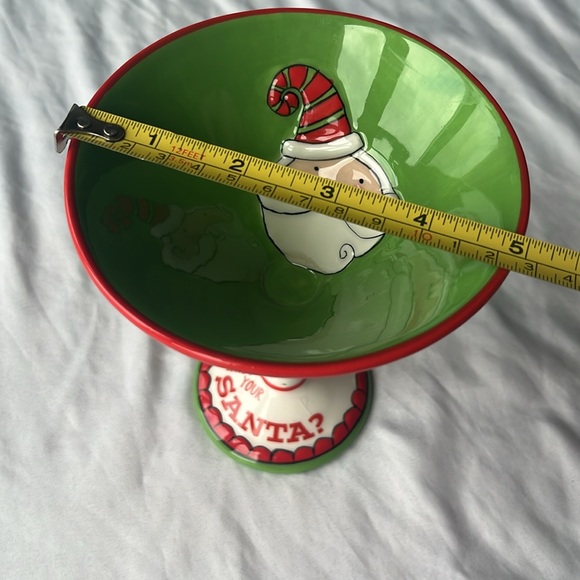 Santa Martini Glass - Picture 3 of 6